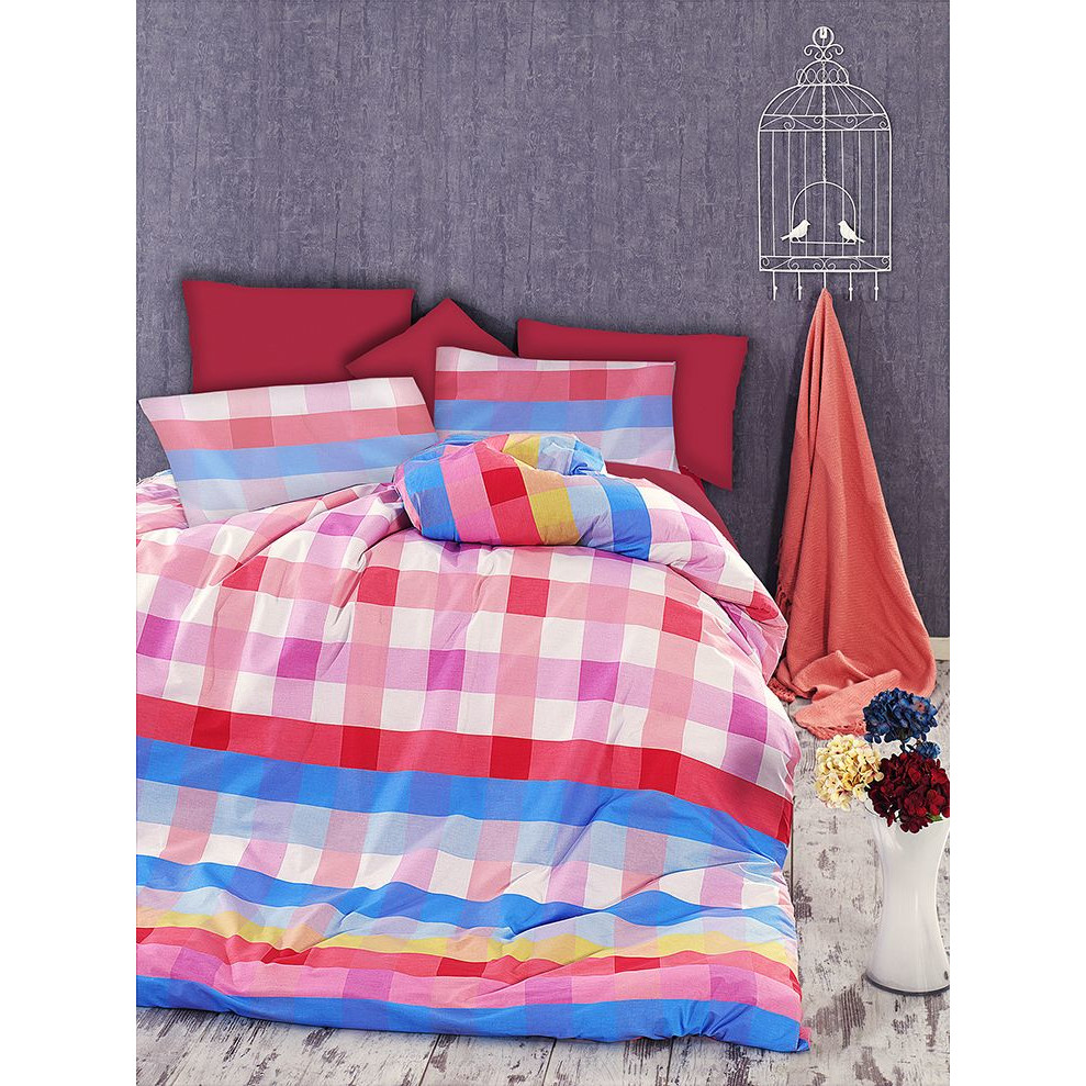 Lenjerie de pat pentru 2 persoane mare Armin Decona, 100% bumbac ranforce